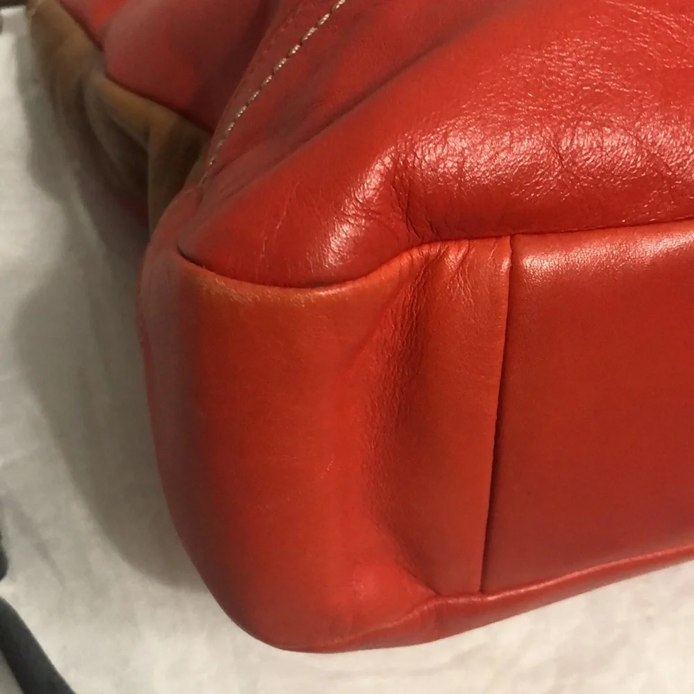 Coach Park Color Block  Leather Hobo Bag EUC - Picture 6 of 10